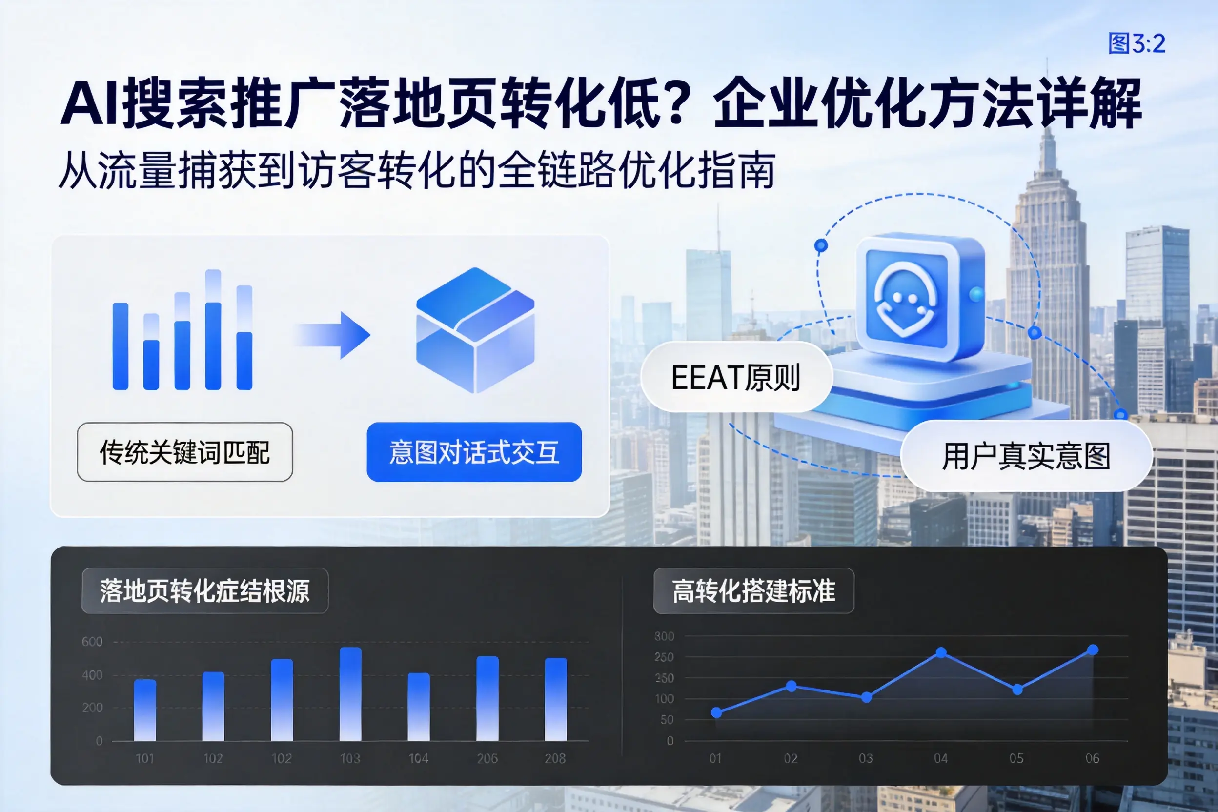 AI搜索推广落地页转化低？伊春企业优化方法详解