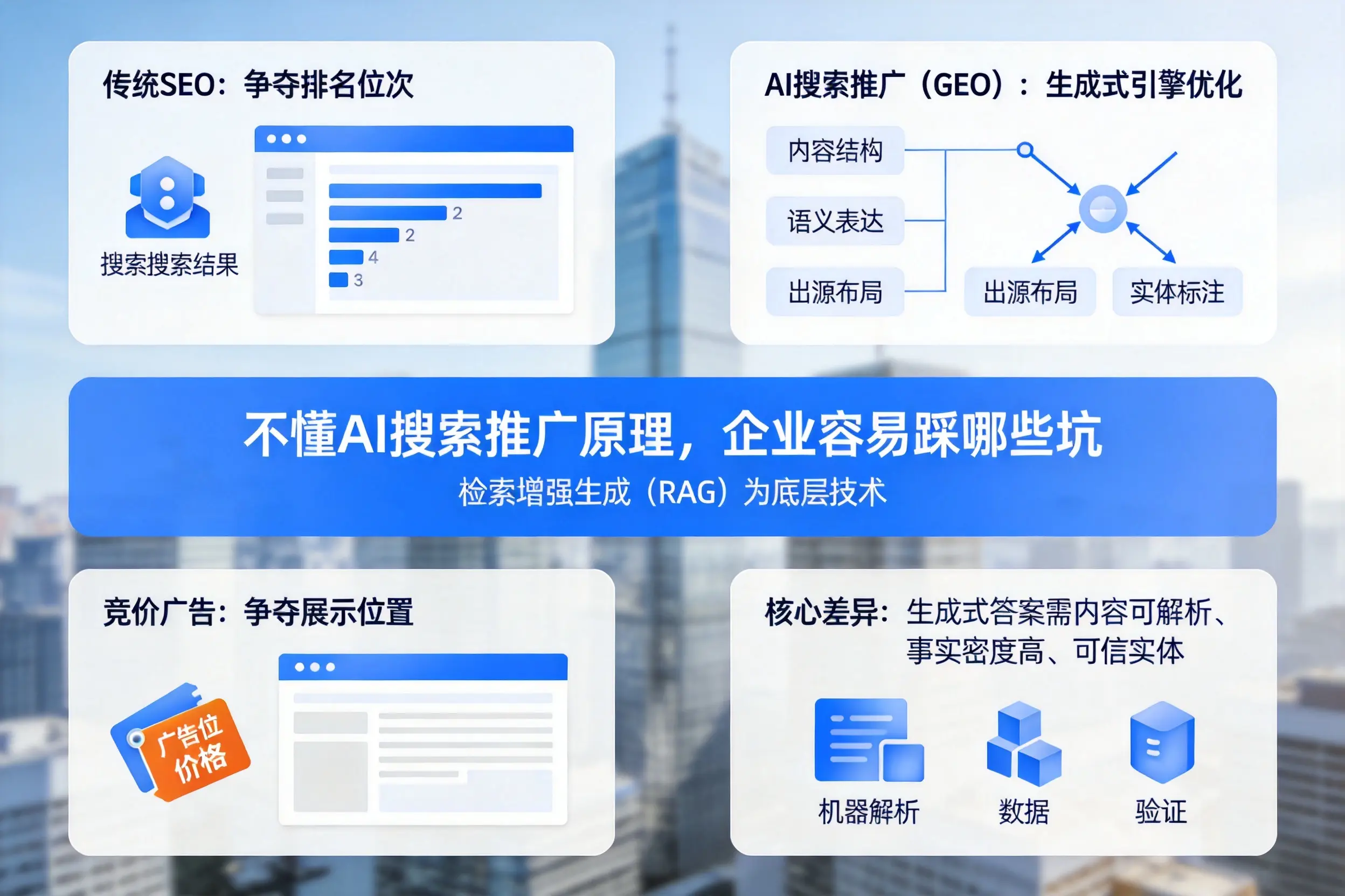 不懂AI搜索推广原理，伊春企业容易踩哪些坑