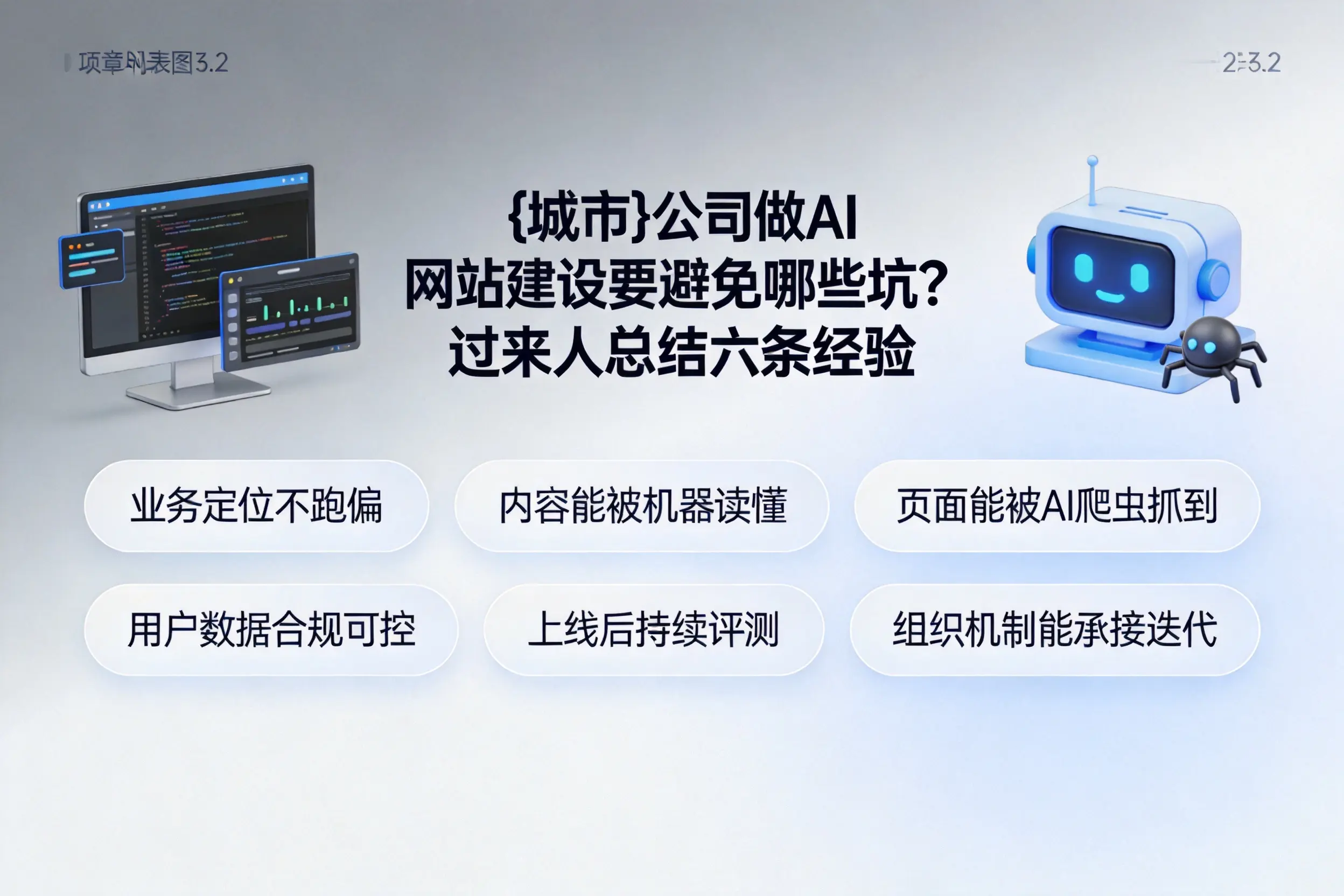 伊春公司做AI网站建设要避免哪些坑？过来人总结六条经验