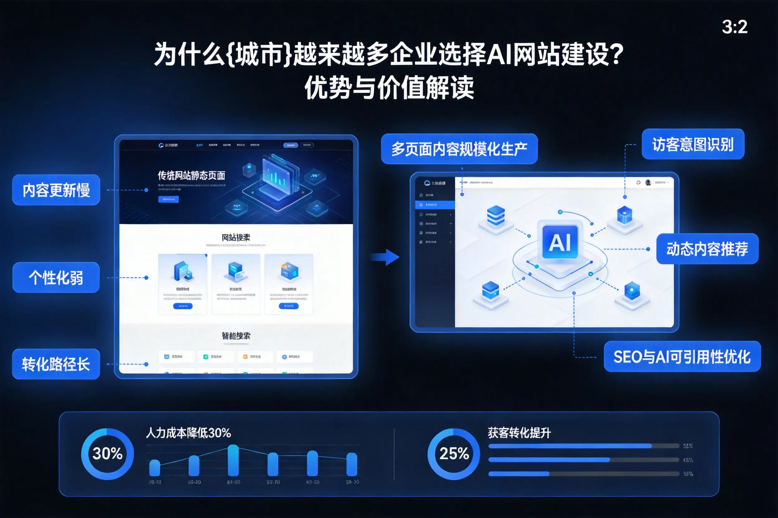 为什么伊春越来越多企业选择AI网站建设？优势与价值解读