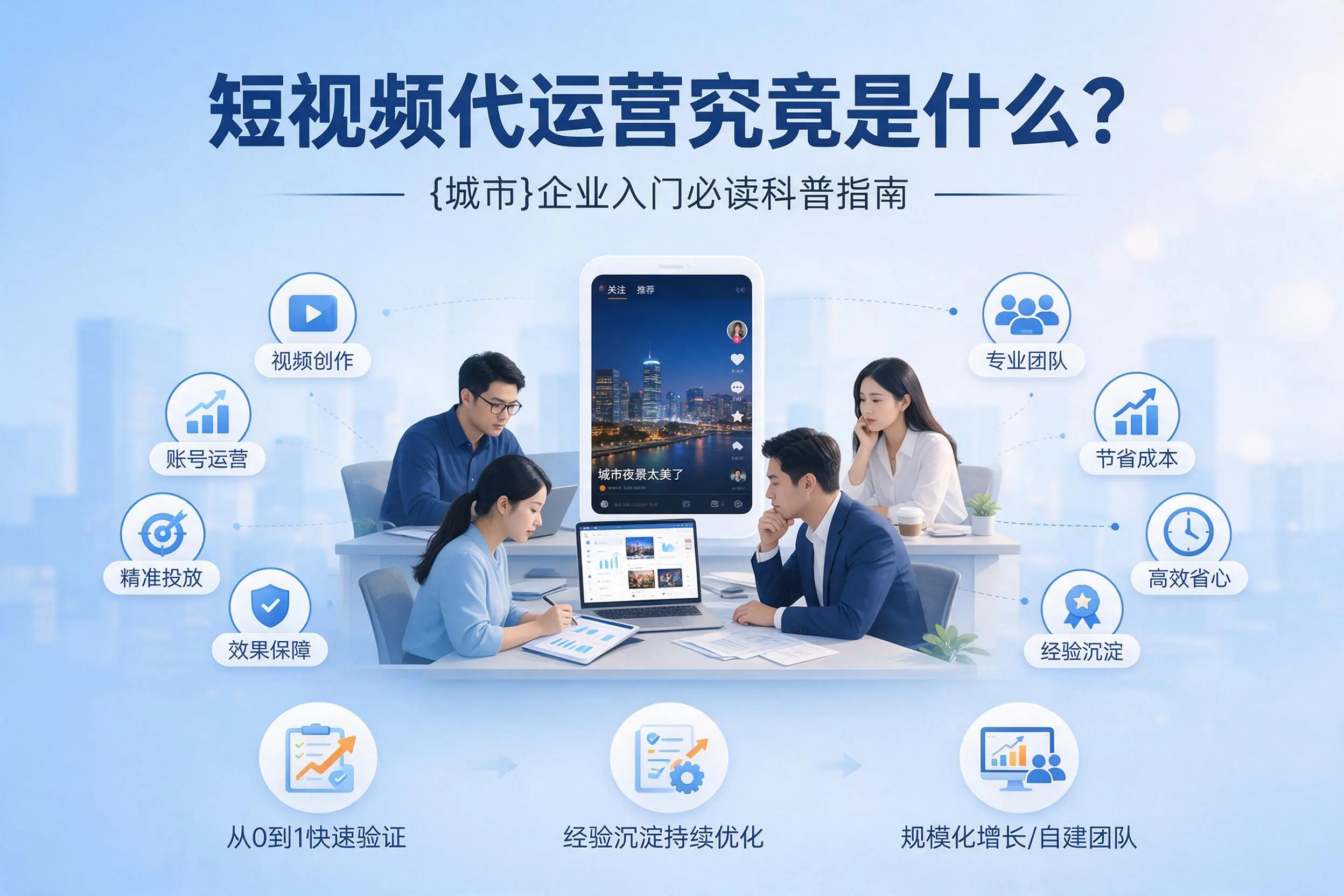 短视频代运营究竟是什么?伊春企业入门必读科普指南