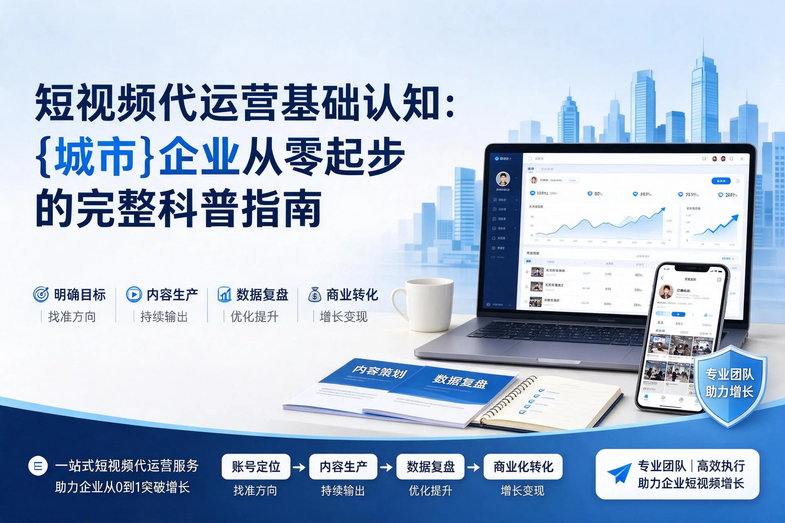 短视频代运营基础认知:伊春企业从零起步的完整科普指南